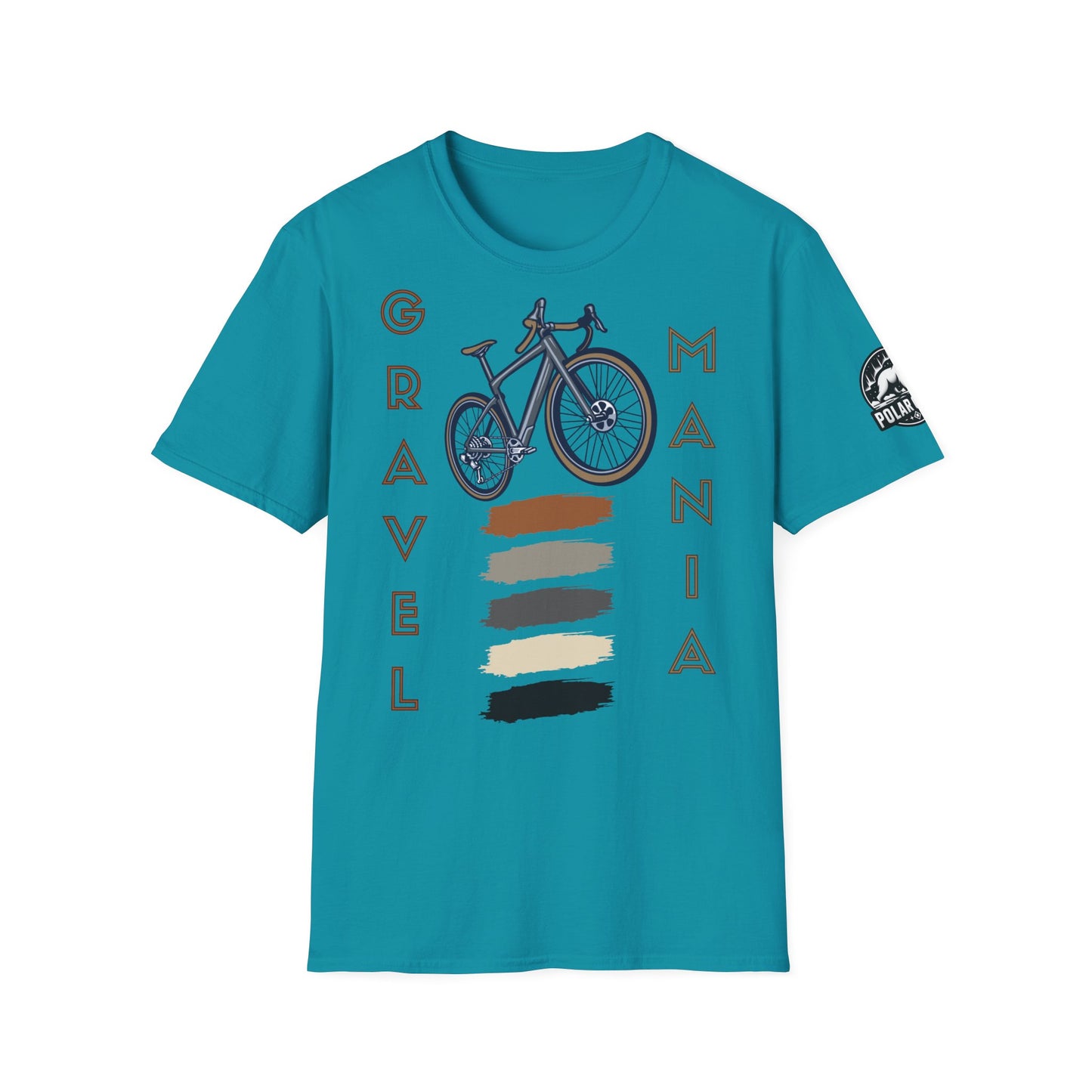 Gravel Mania - Front & Side Prints - Softstyle T-Shirt