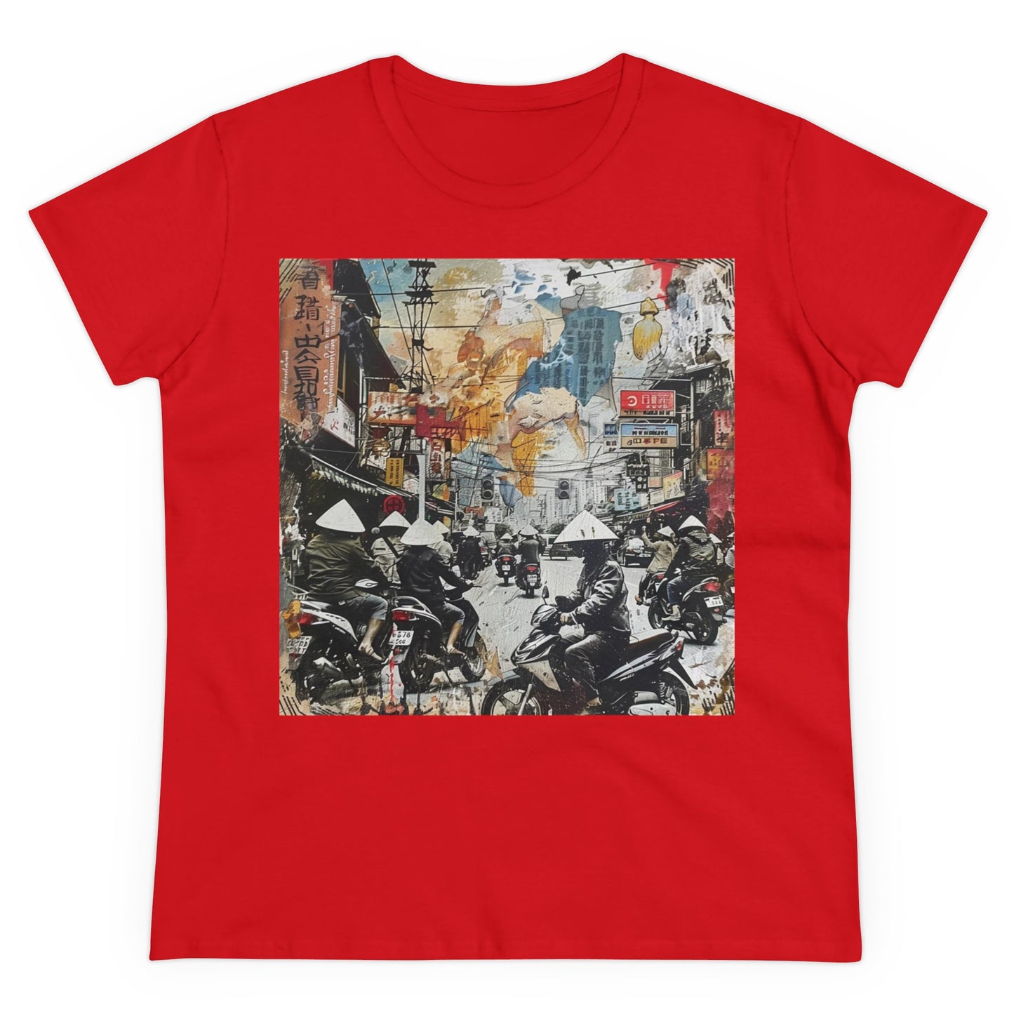 Vietnam Design Three - Colours - One Sided Print - Women's