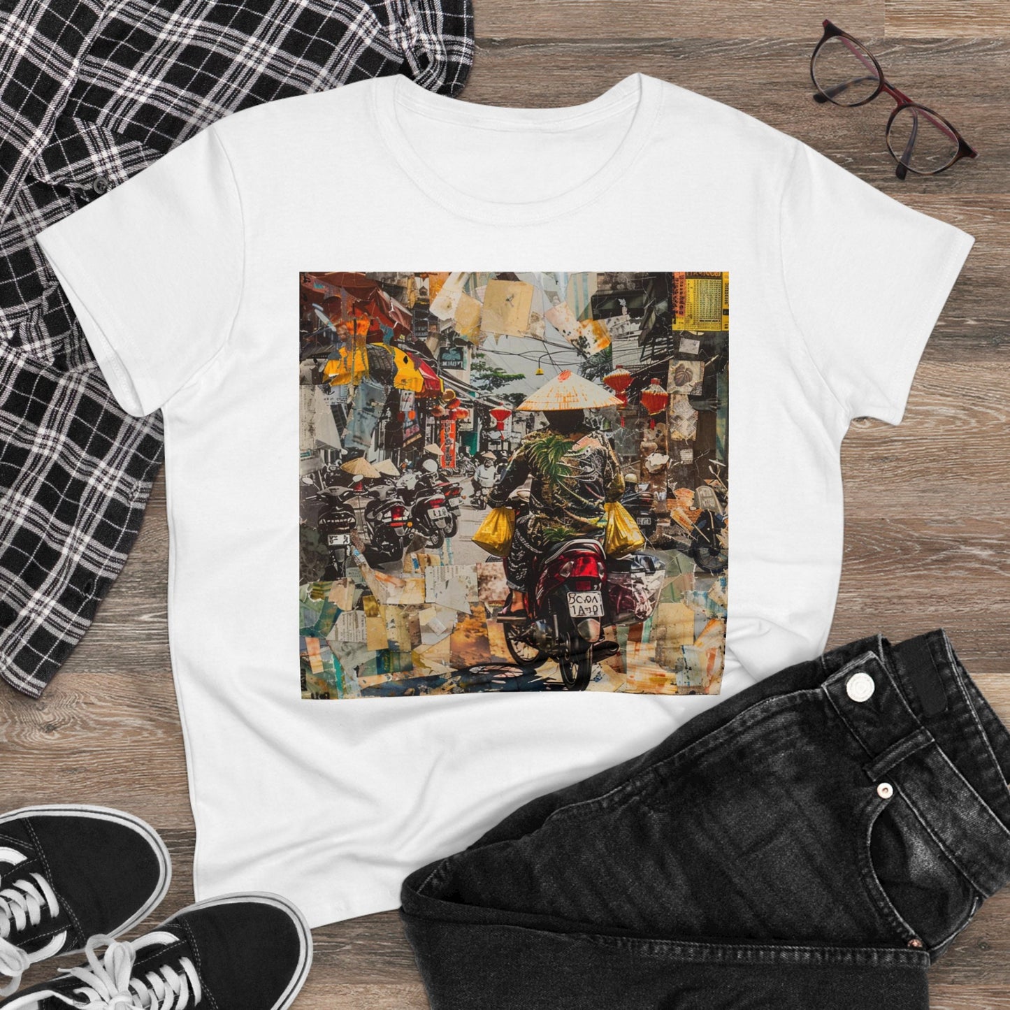 Vietnam Design Two - Colours - One Sided Print - Women's