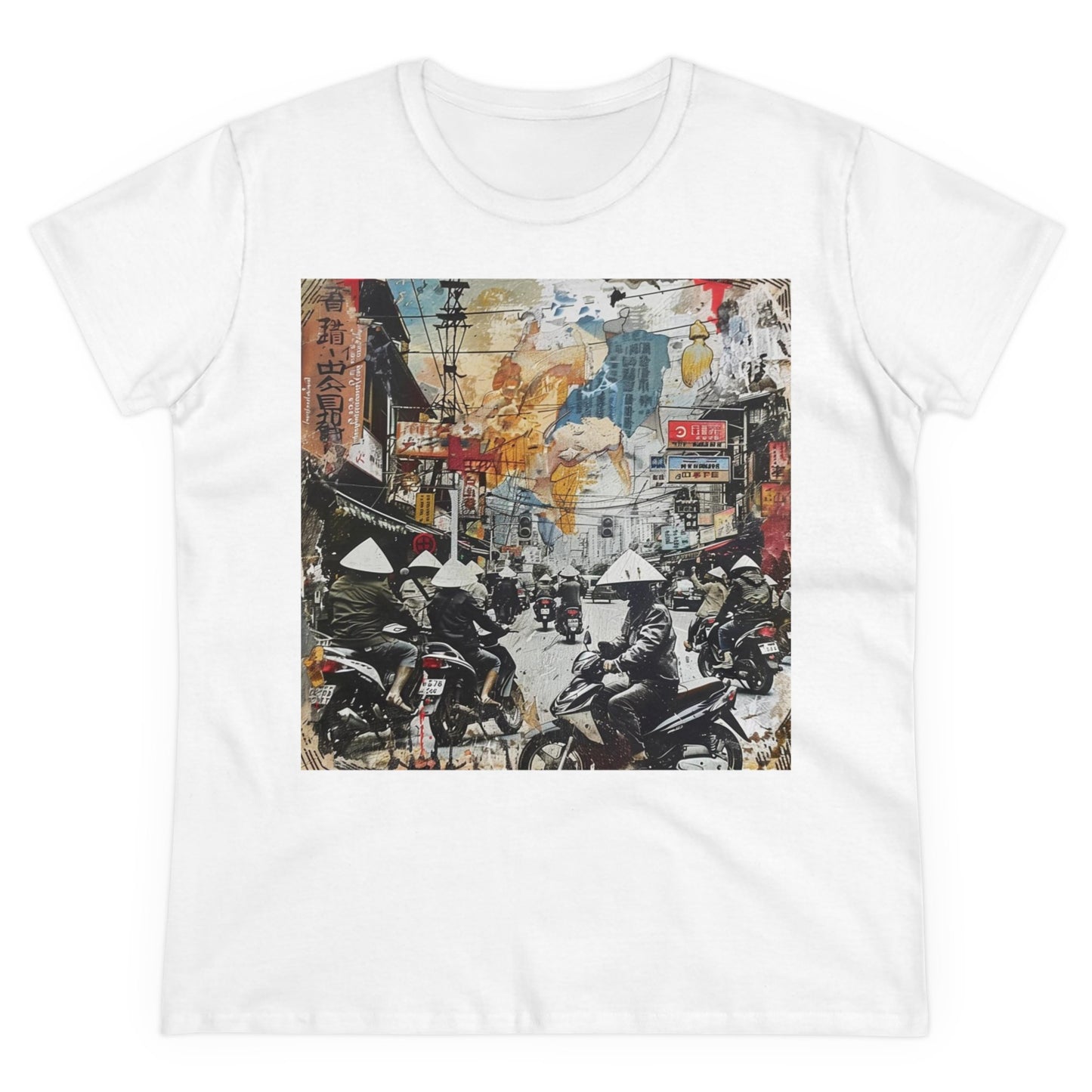 Vietnam Design Three - Colours - One Sided Print - Women's
