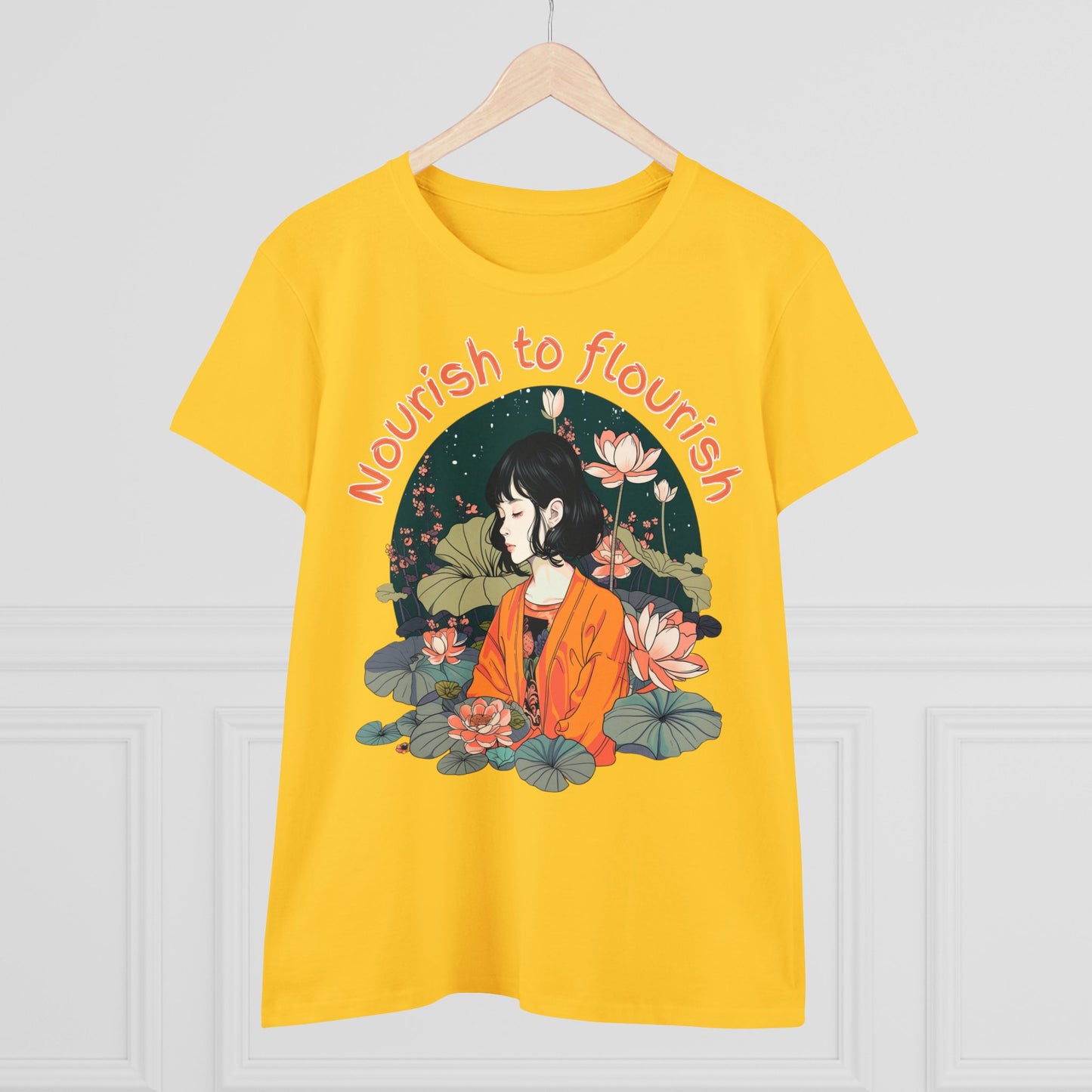 Nourish to Flourish - Colours - One Sided Print - Women's