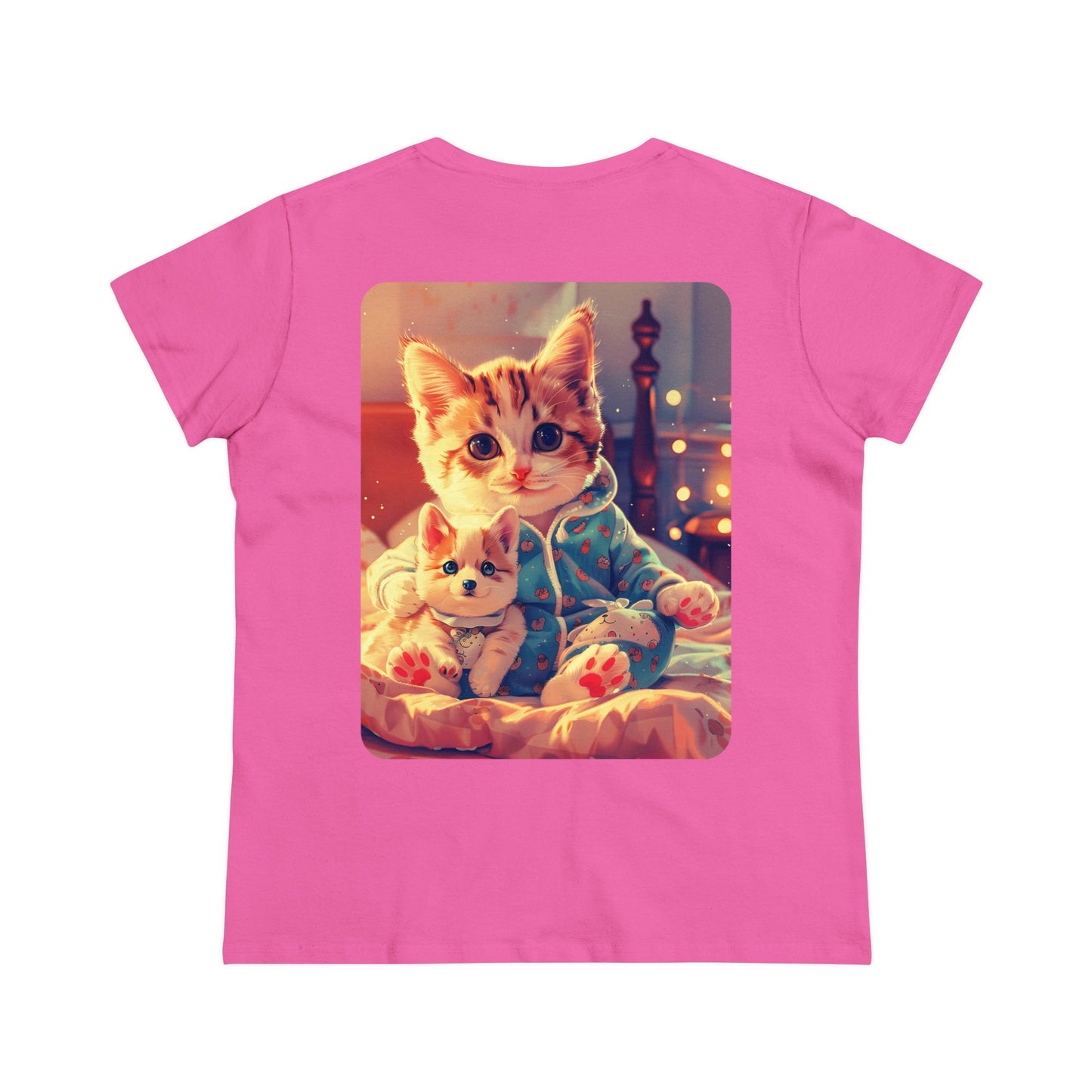 Cat and Corgi Pajamas - Double Sided - Women
