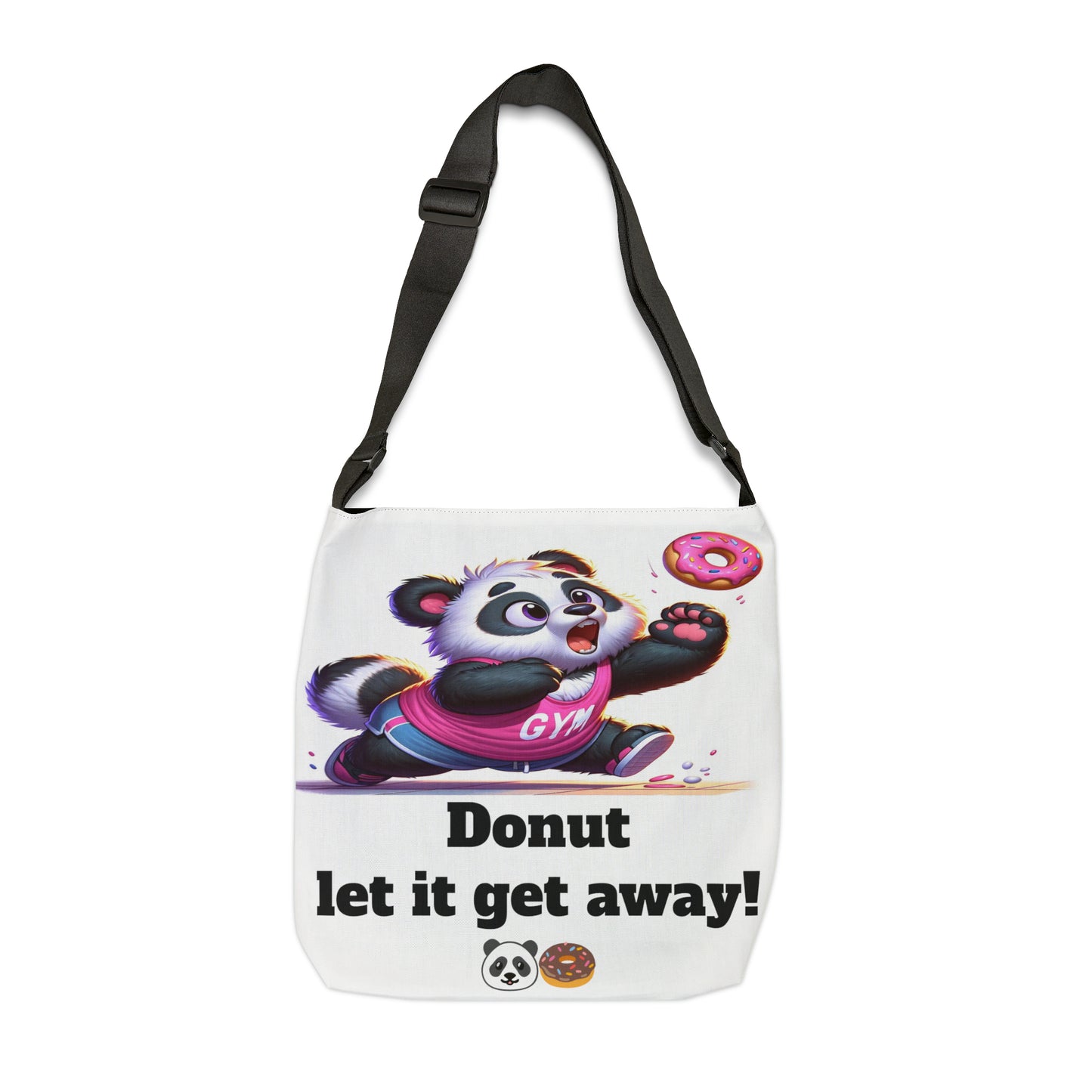 Donut let it get away! 🐼🍩 16x16 or 18x18