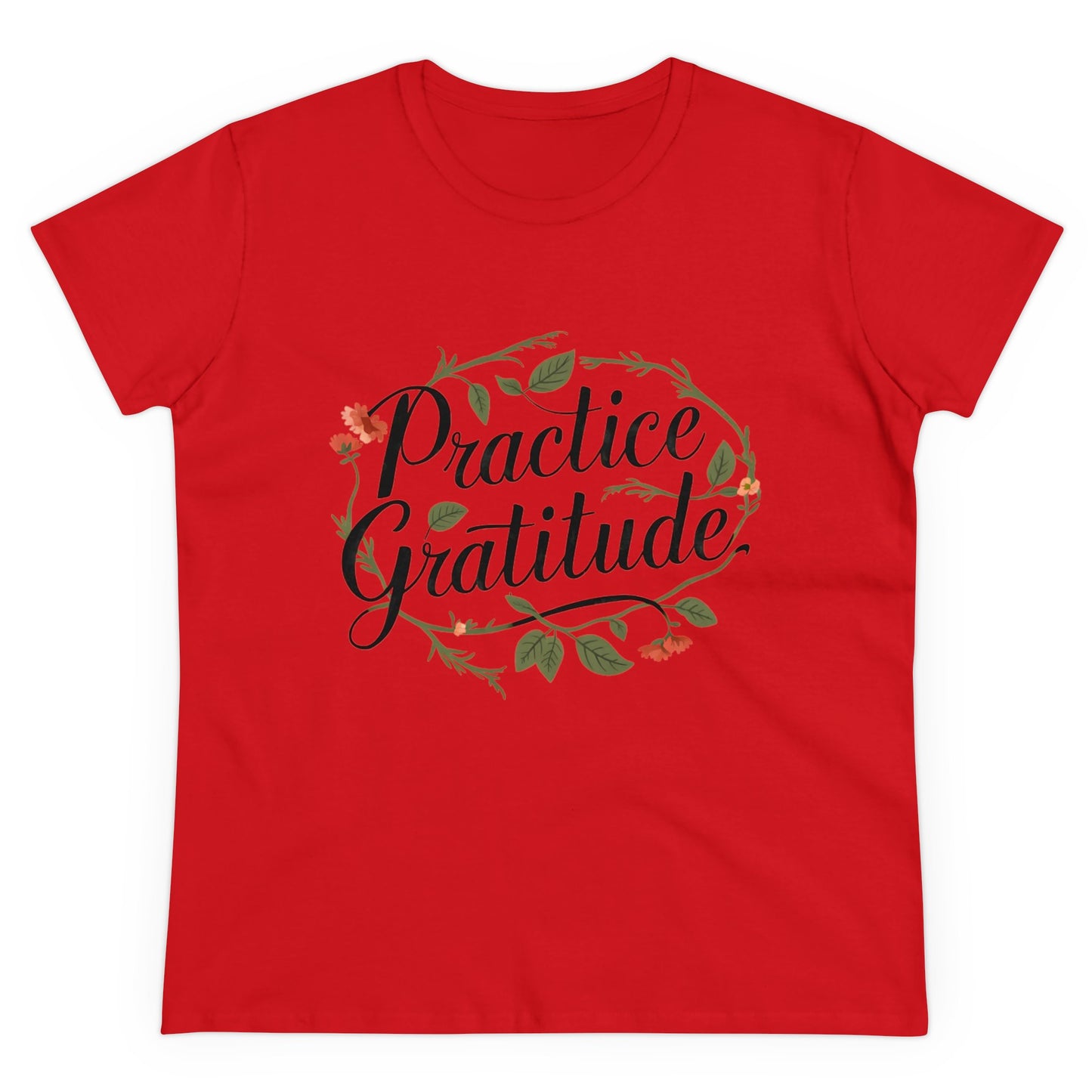 Practice Gratitude - Colours - One Sided Print - Women's