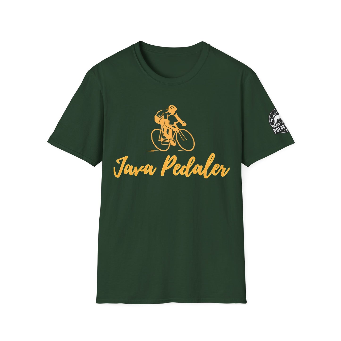 Java Pedaler - Front & Side Prints - Softstyle T-Shirt