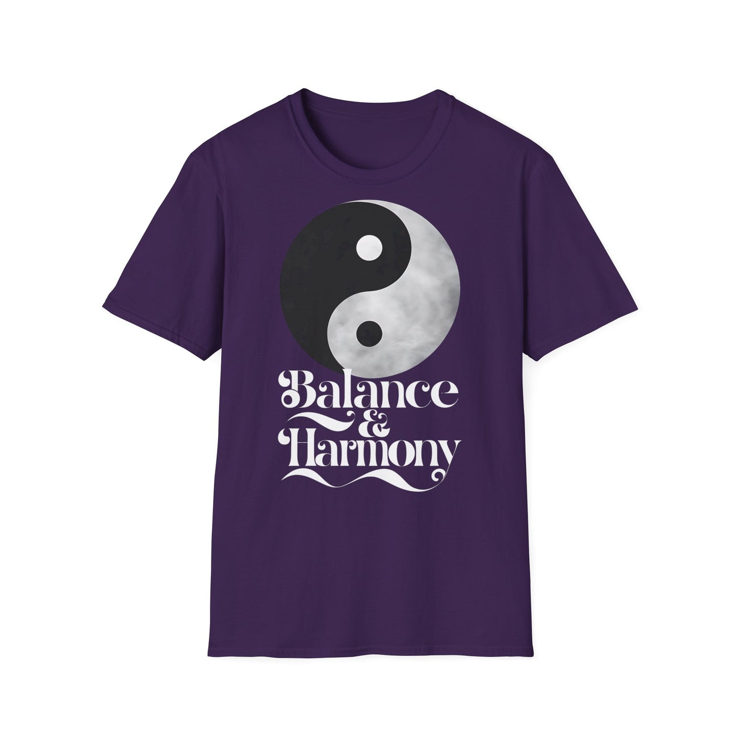 Balance & Harmony - One Sided Print - Softstyle T-Shirt