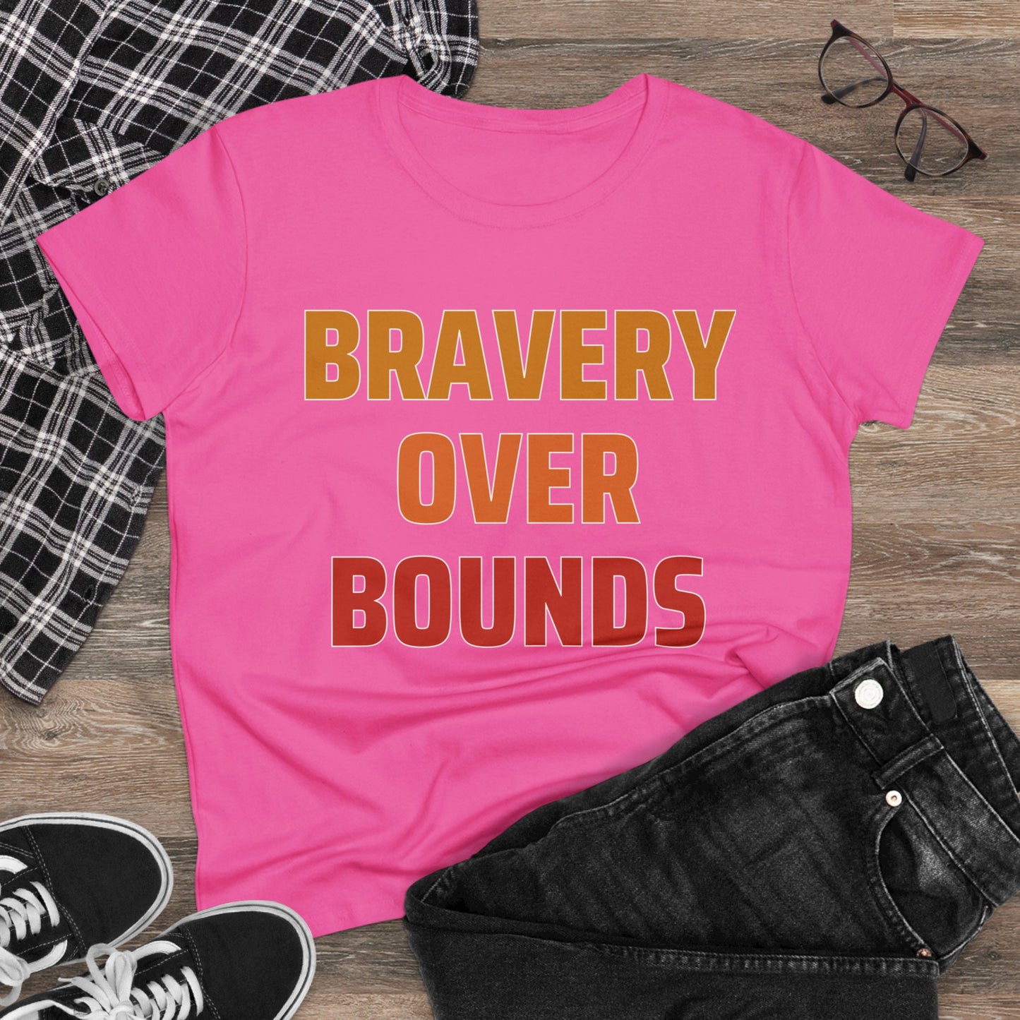 Bravery Over Bounds - Pink Women's
