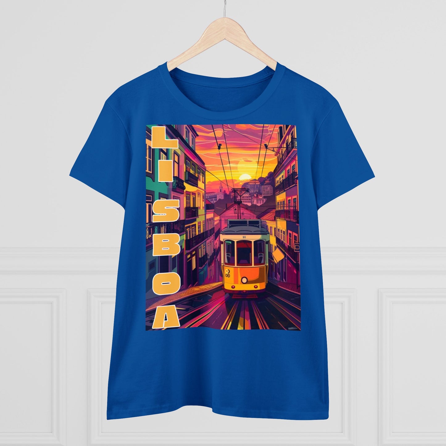 Lisboa Tram Sunset - One Sided - Colours - Women's