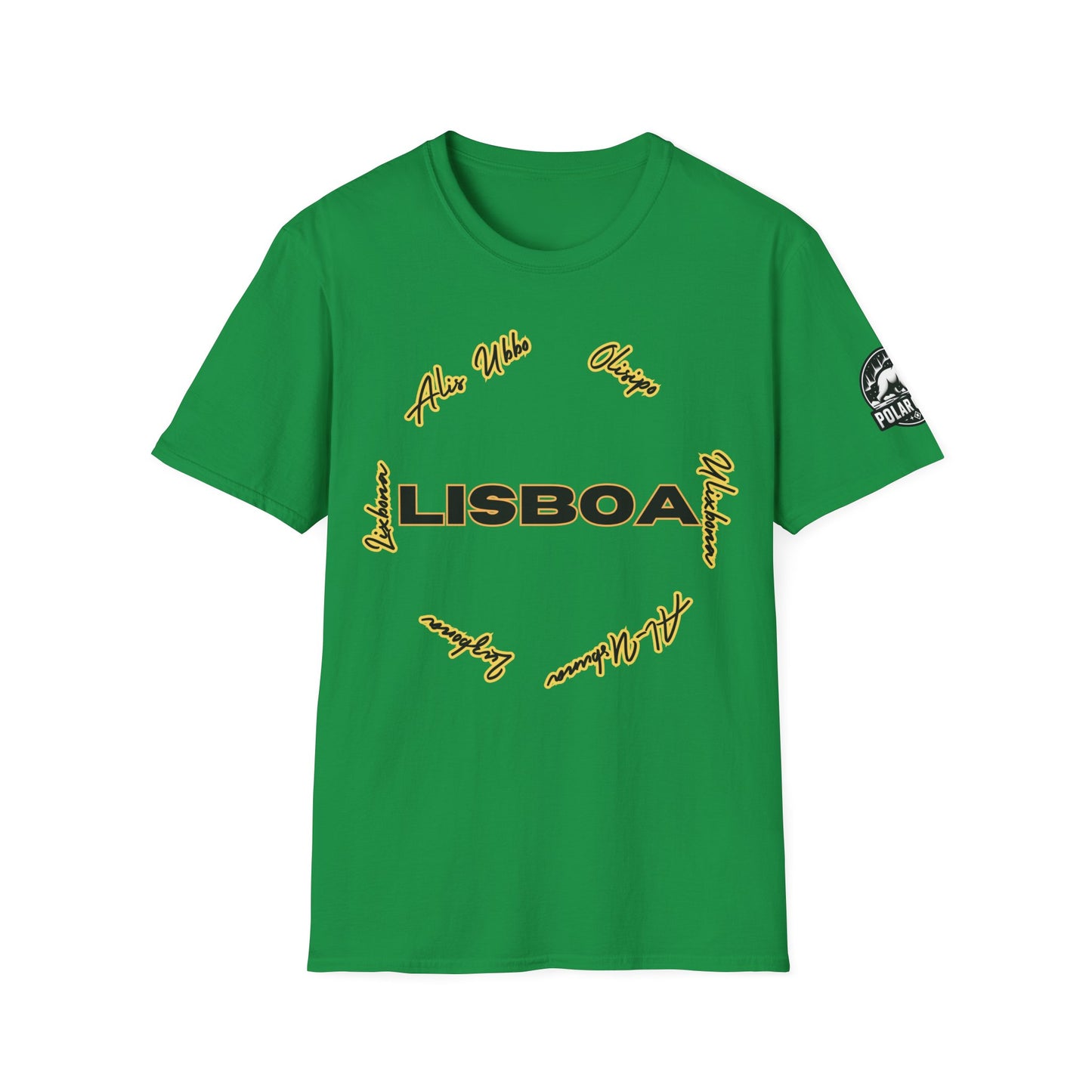 Lisbon Names - Front & Side Prints - Softstyle T-Shirt