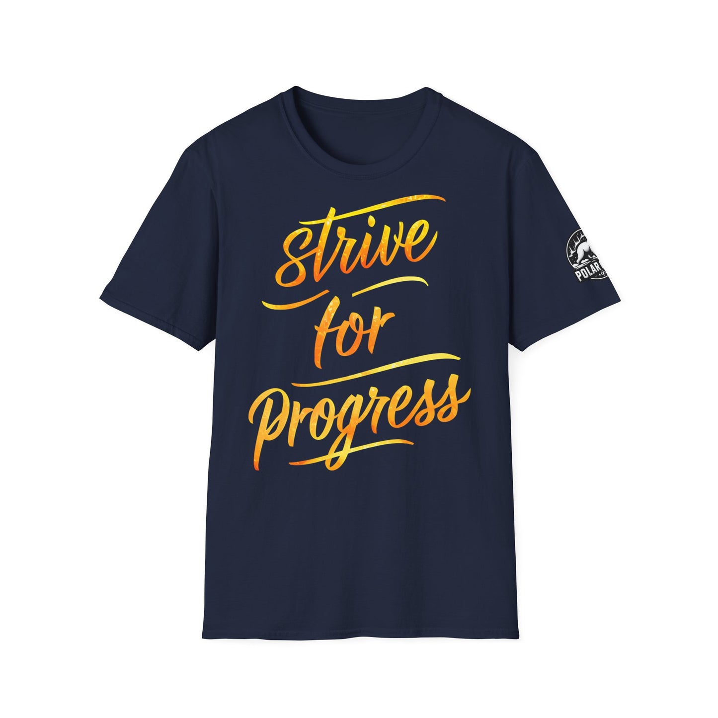 Strive for Progress - Front & Side Prints - Softstyle T-Shirt