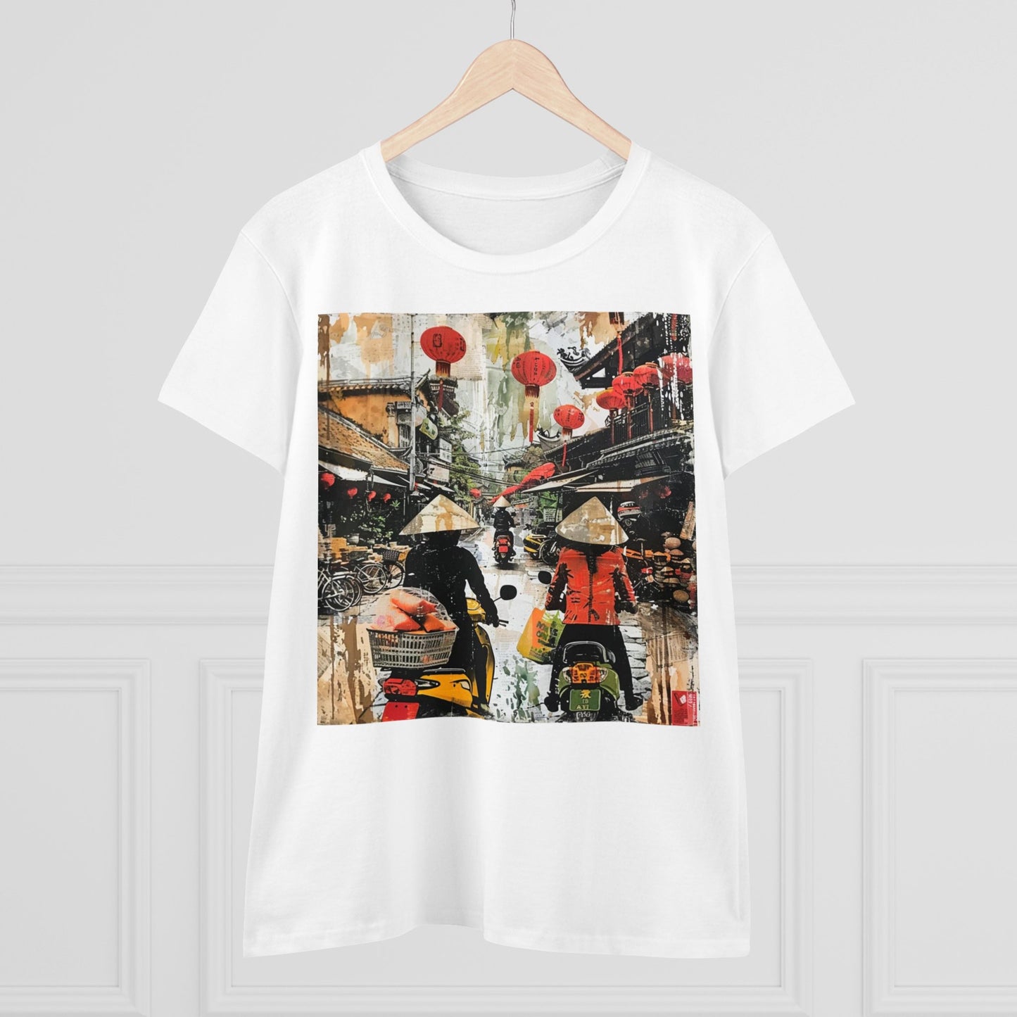 Vietnam Design Four - Colours - One Sided Print - Women's
