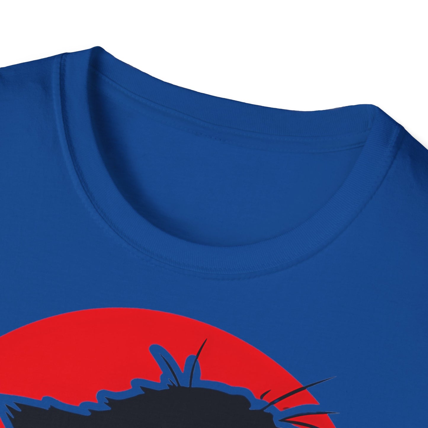 Cat Japanese - Front & Side Prints - Softstyle T-Shirt
