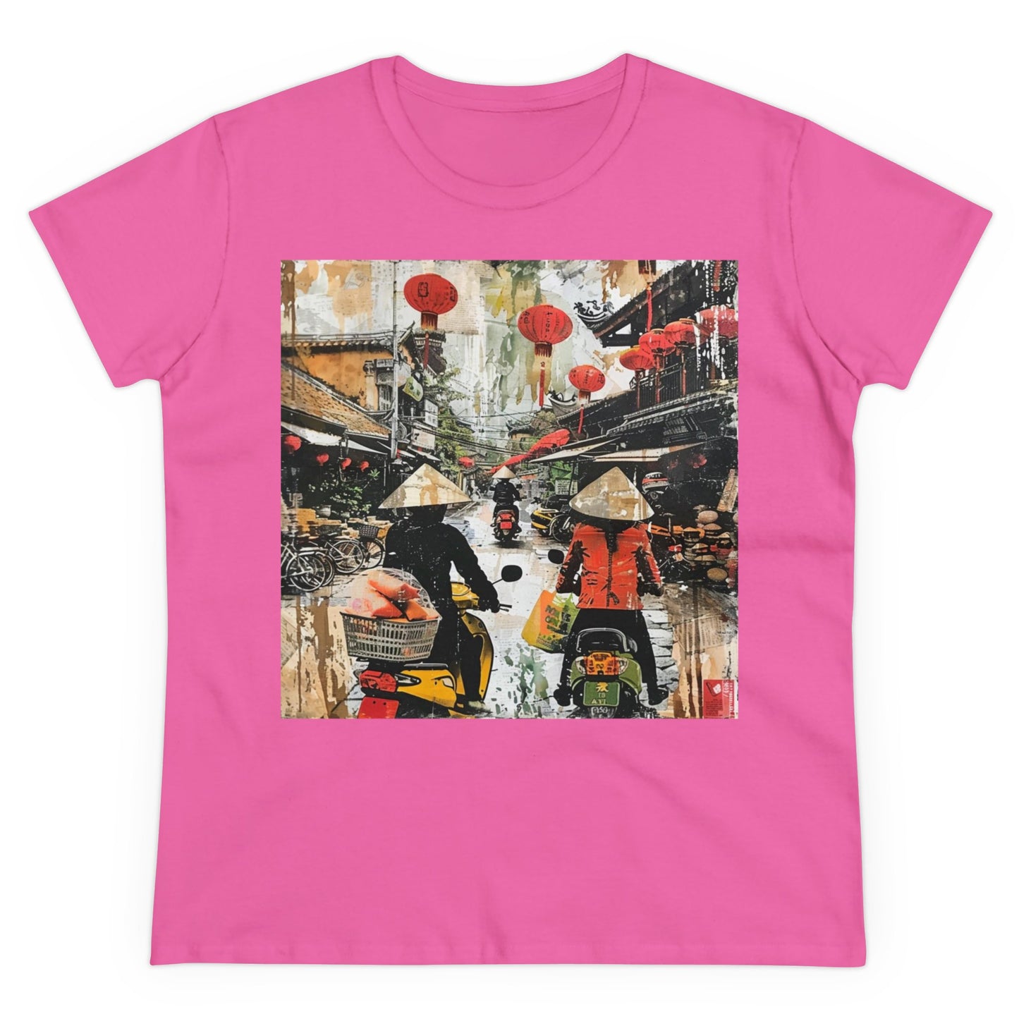 Vietnam Design Four - Colours - One Sided Print - Women's