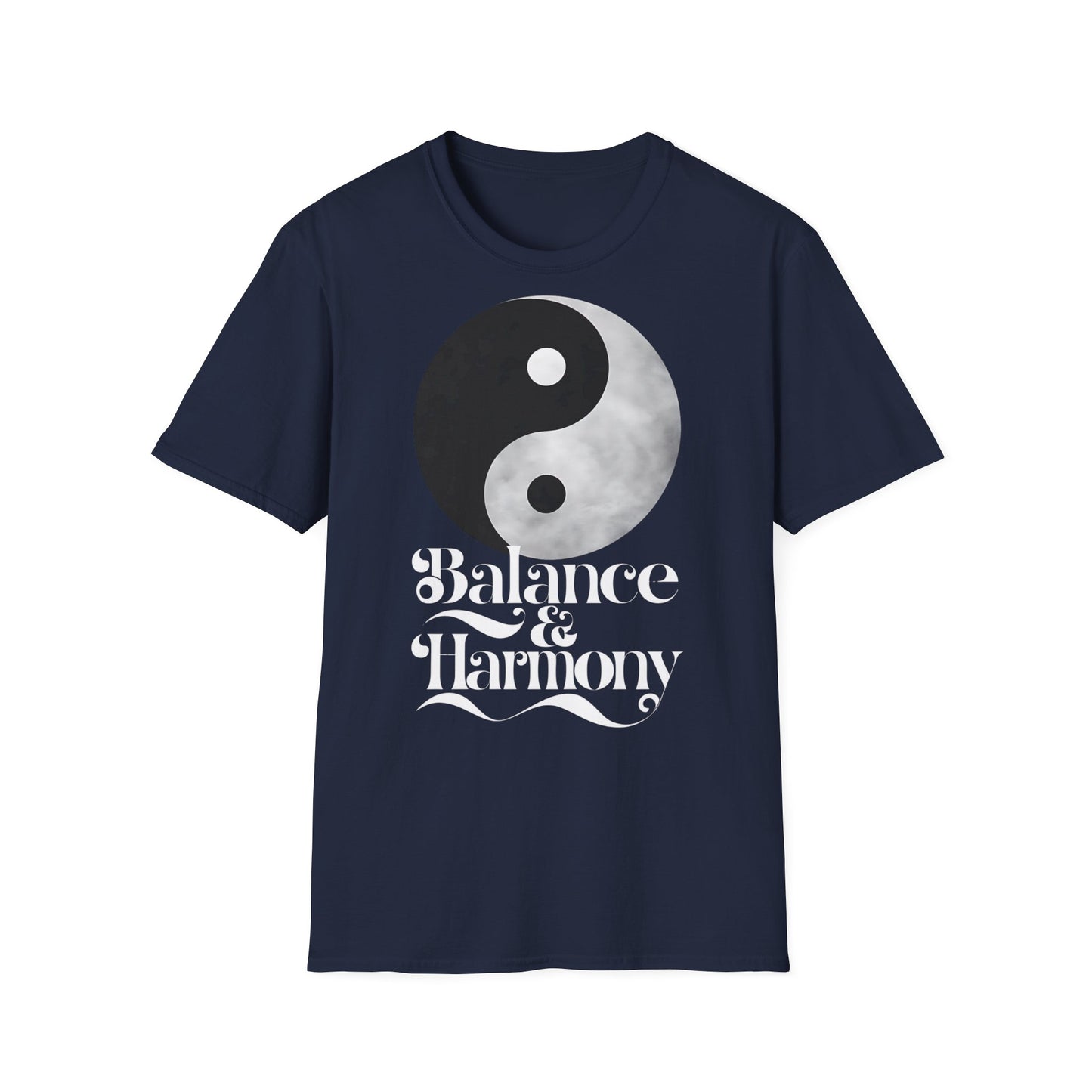 Balance & Harmony - One Sided Print - Softstyle T-Shirt
