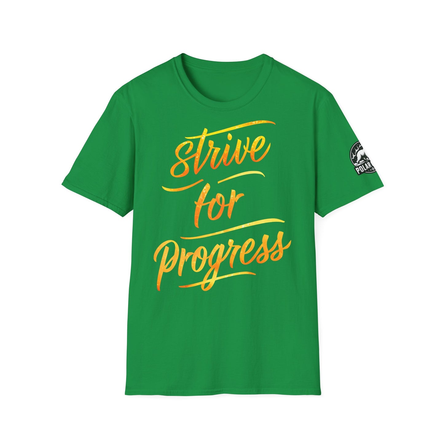 Strive for Progress - Front & Side Prints - Softstyle T-Shirt