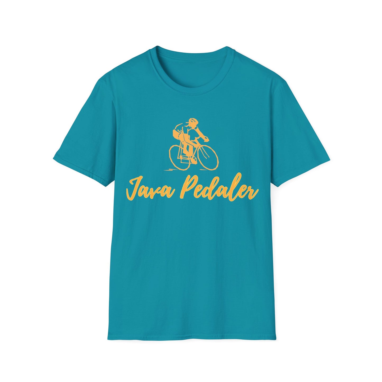 Java Pedaler - One Sided Print - Softstyle T-Shirt