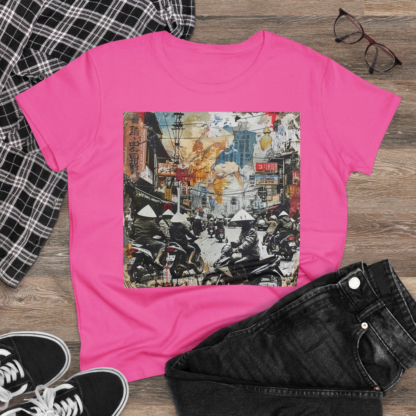 Vietnam Design Three - Colours - One Sided Print - Women's