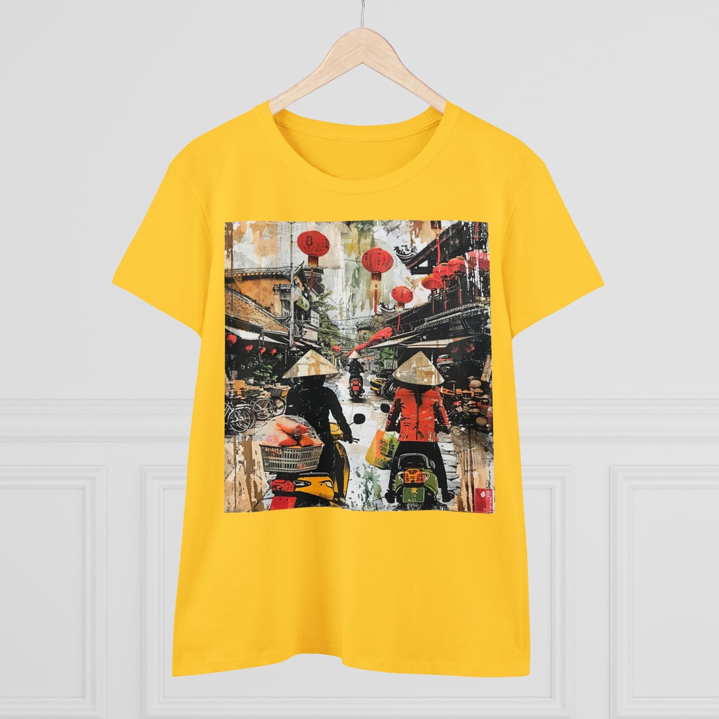 Vietnam Design Four - Colours - One Sided Print - Women's