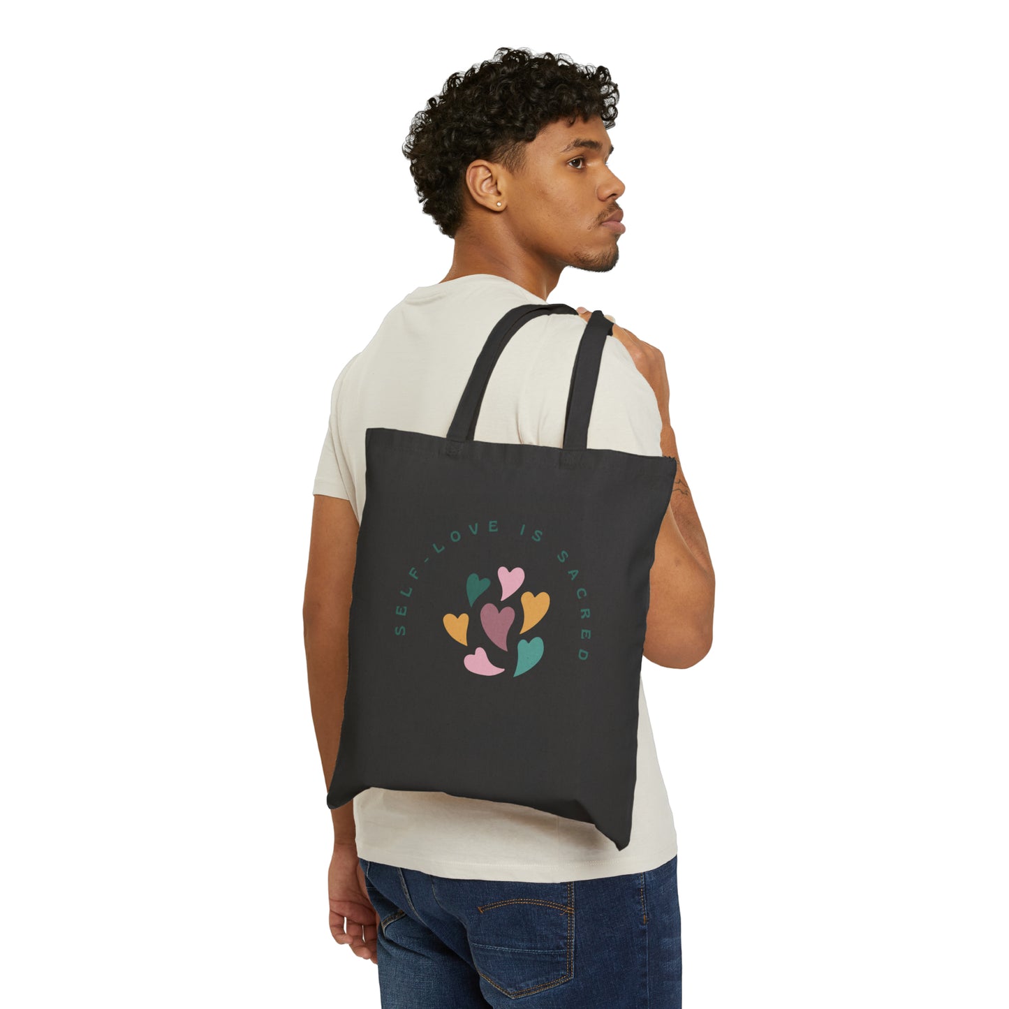 Self Love is Sacred Tote Bag 15x16