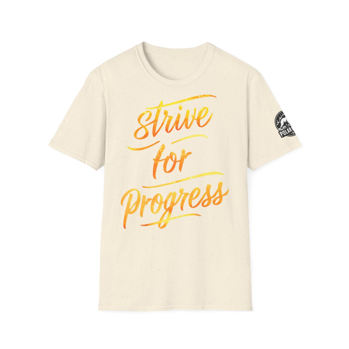 Strive for Progress - Front & Side Prints - Softstyle T-Shirt
