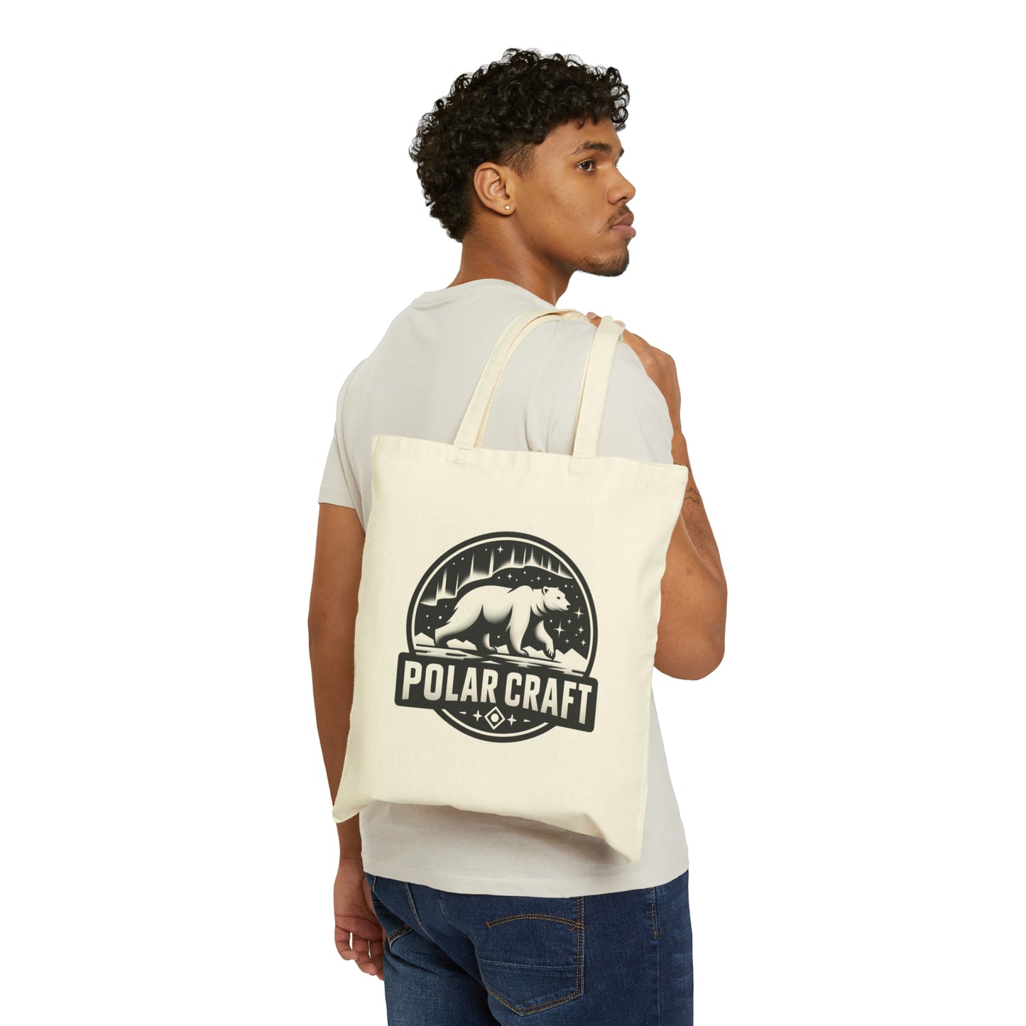 Polar Craft Cotton Tote Bag 15x16