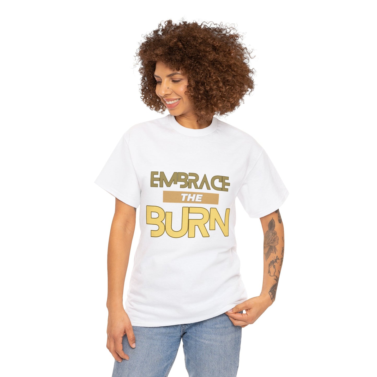 Embrace The Burn - White
