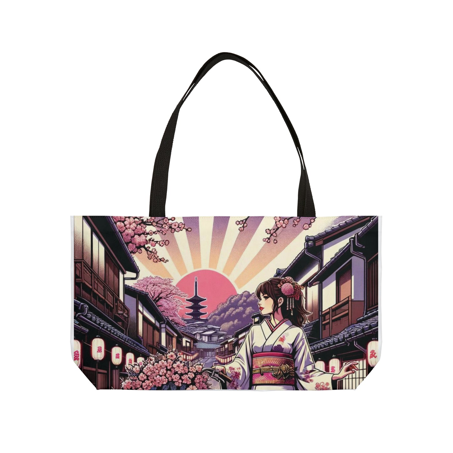 Kyoto Vintage Sunset 24" x 13"