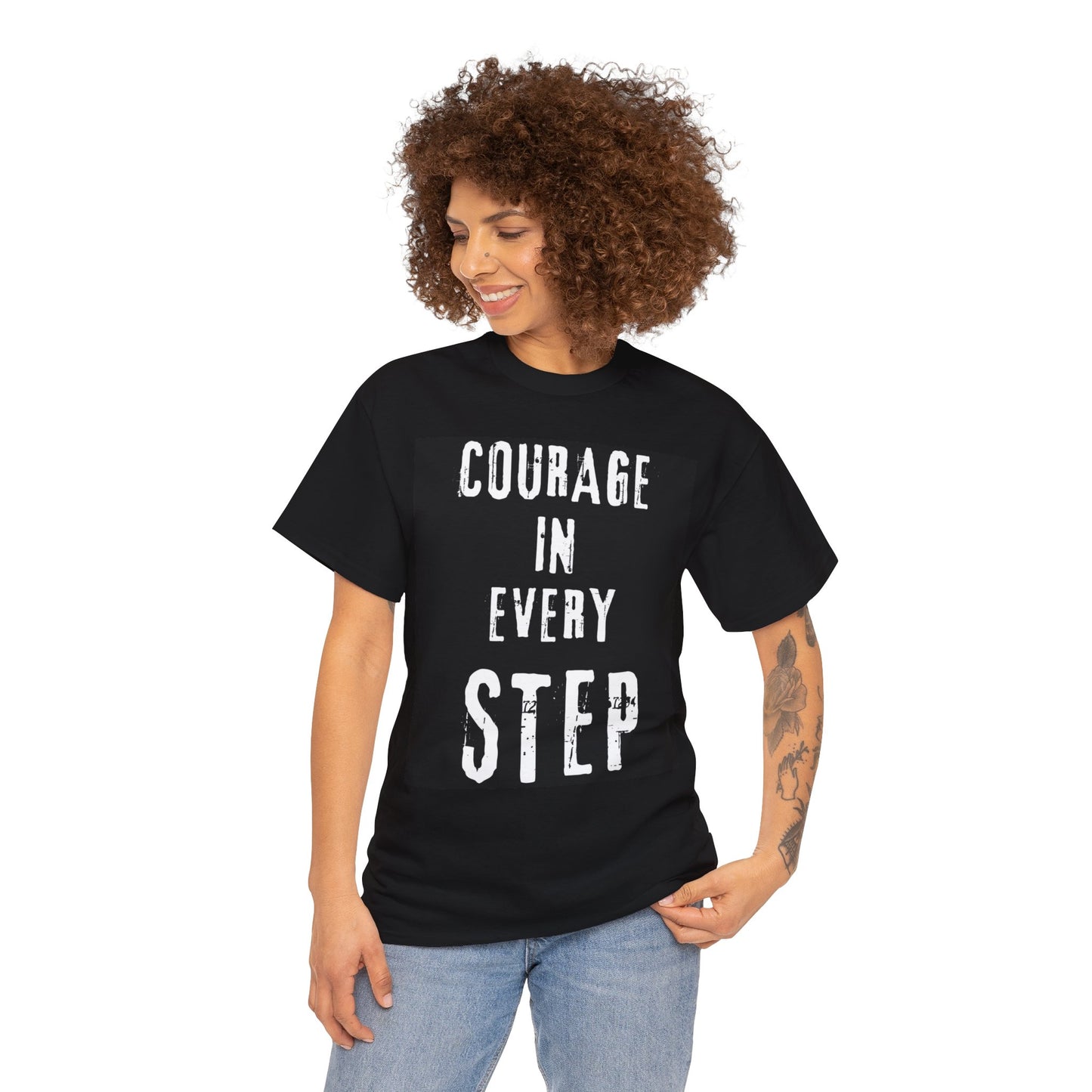 Courage In Every Step - Black