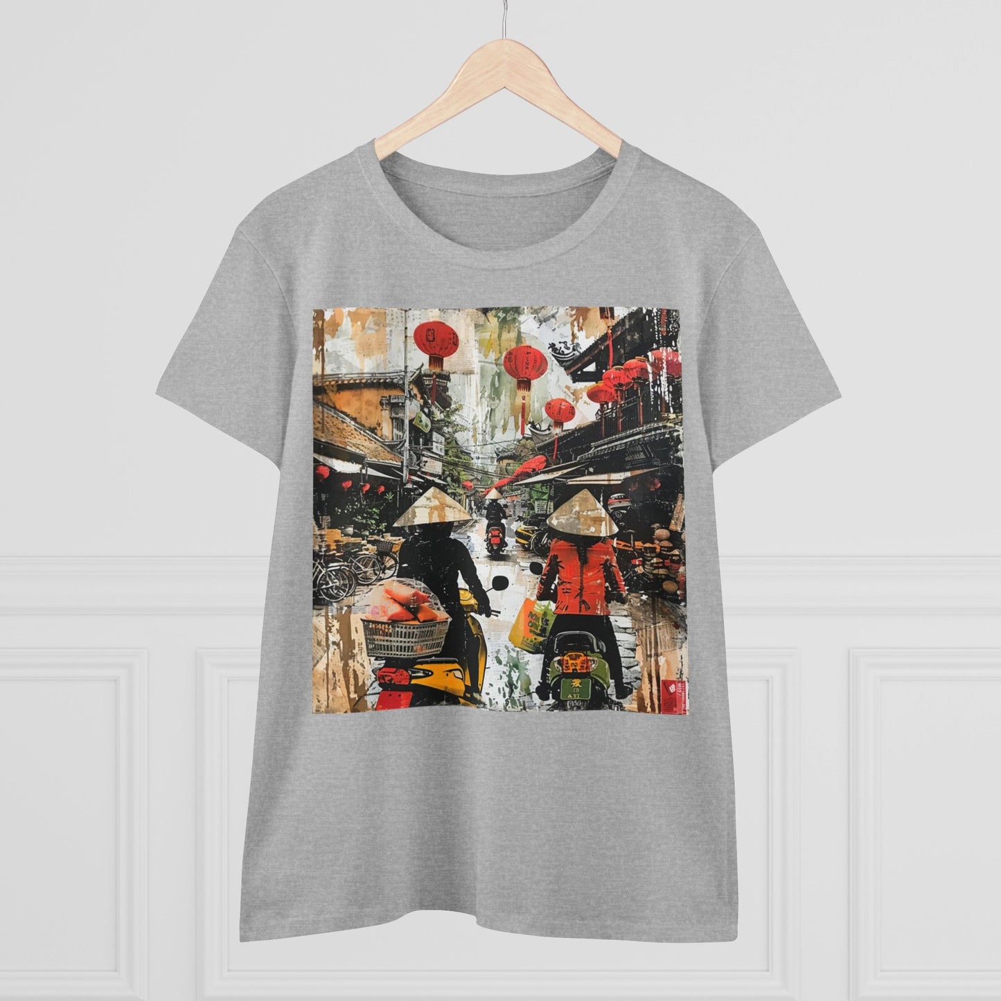 Vietnam Design Four - Colours - One Sided Print - Women's