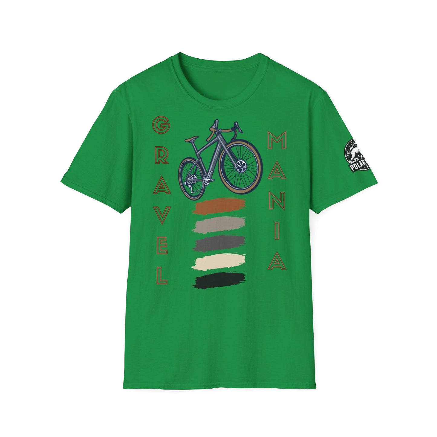 Gravel Mania - Front & Side Prints - Softstyle T-Shirt