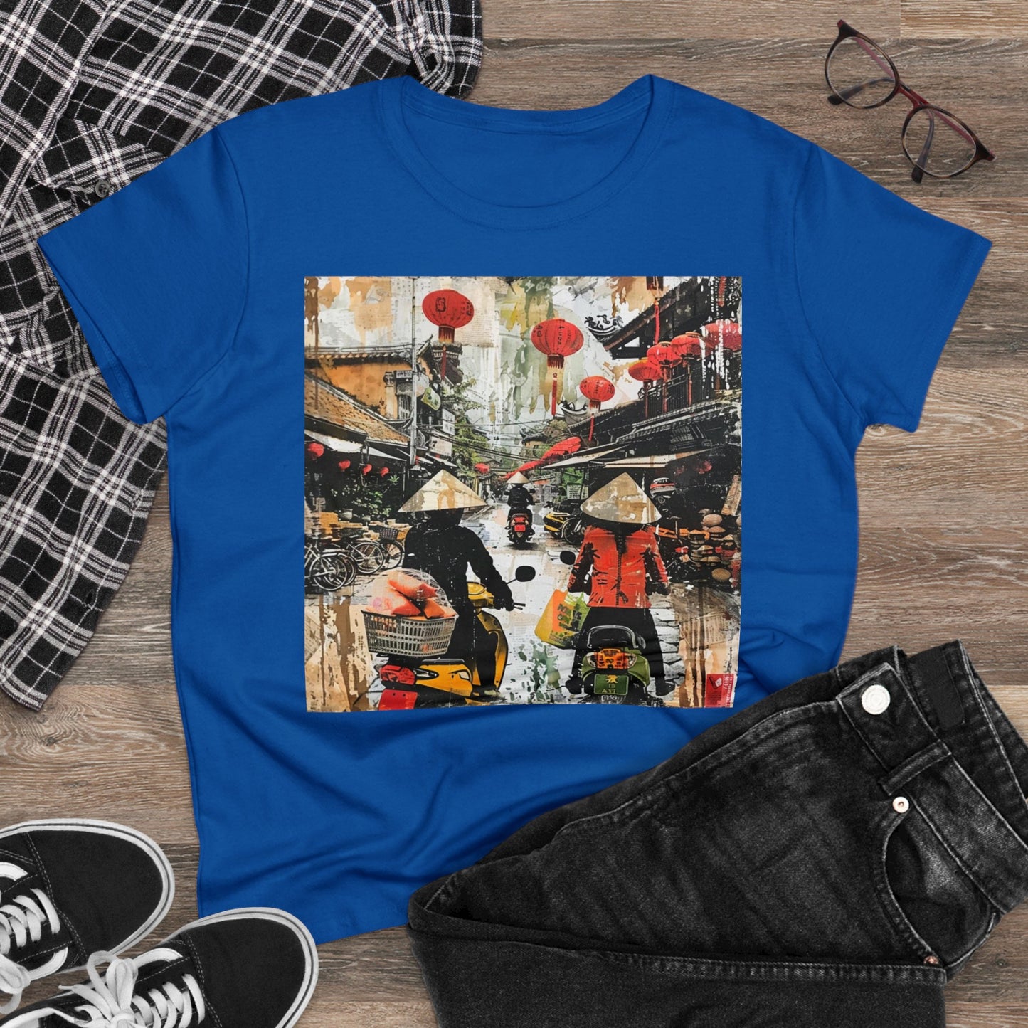 Vietnam Design Four - Colours - One Sided Print - Women's