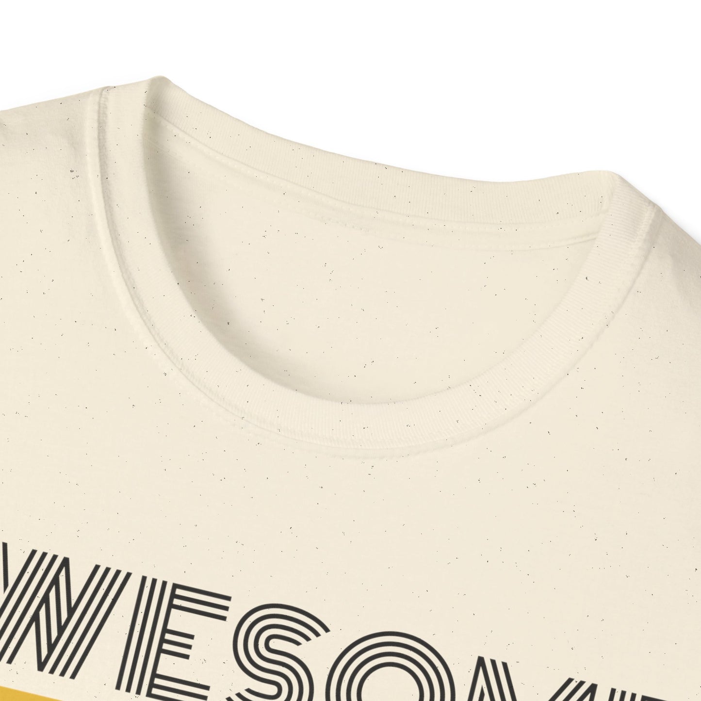 Awesome - Front & Side Prints - Softstyle T-Shirt