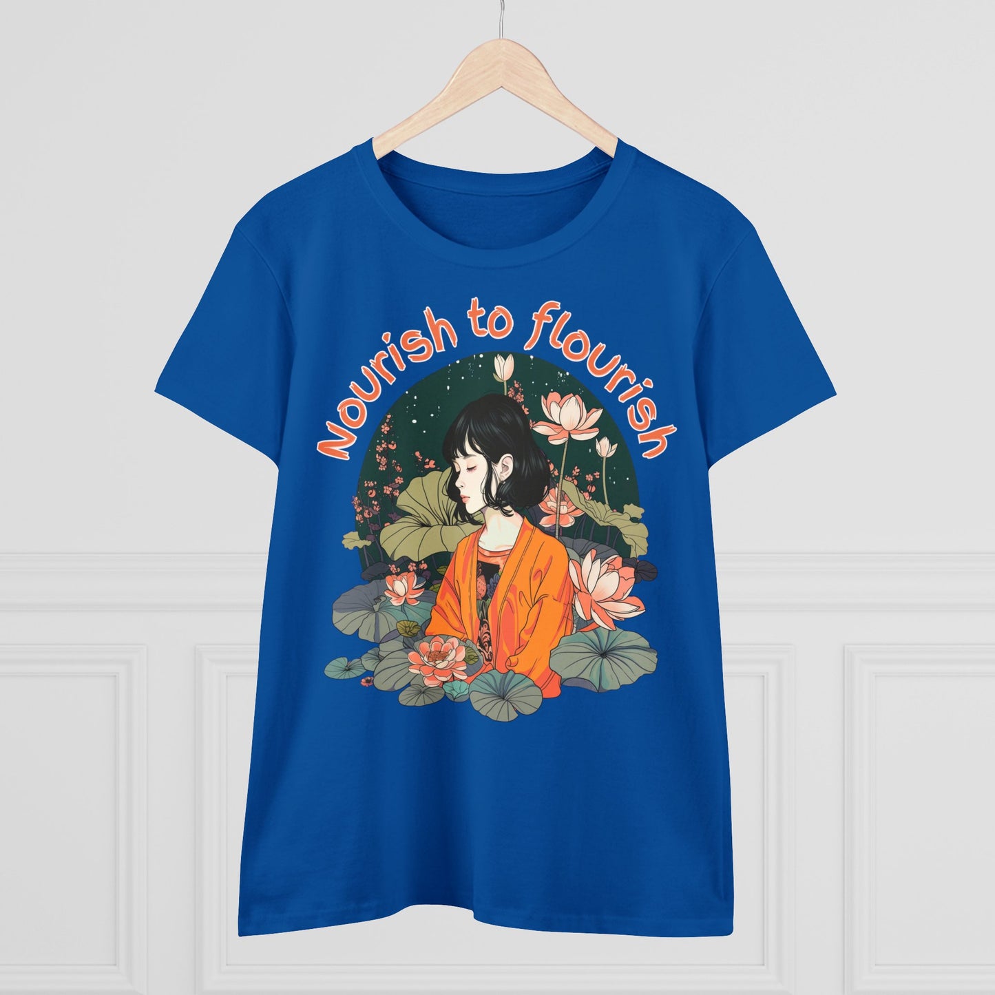 Nourish to Flourish - Colours - One Sided Print - Women's
