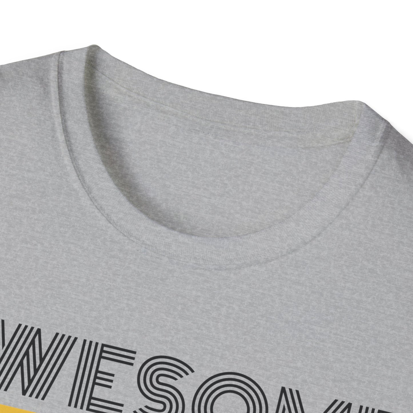 Awesome - Front & Side Prints - Softstyle T-Shirt