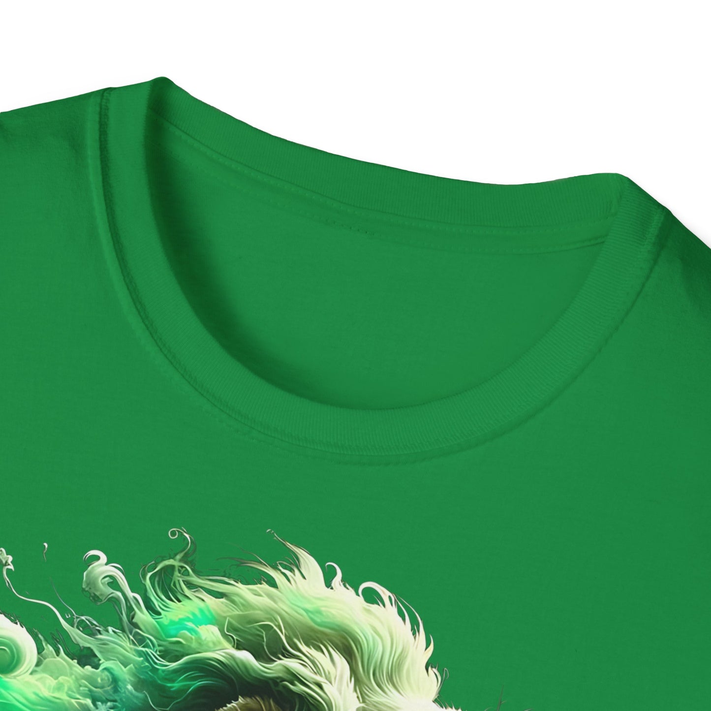 Mist Lion - Front & Side Prints - Softstyle T-Shirt