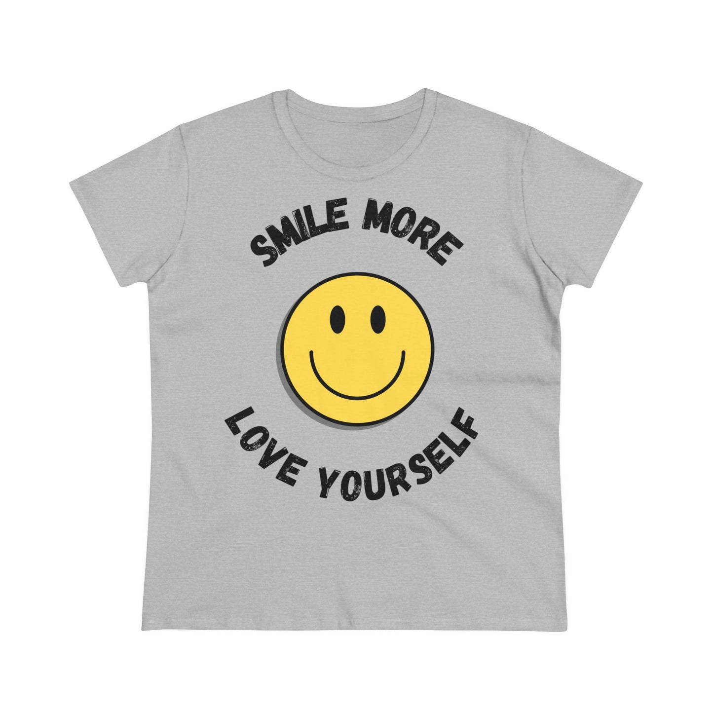 Smile More Love Yourself - One Sided Print - Colours - Women's