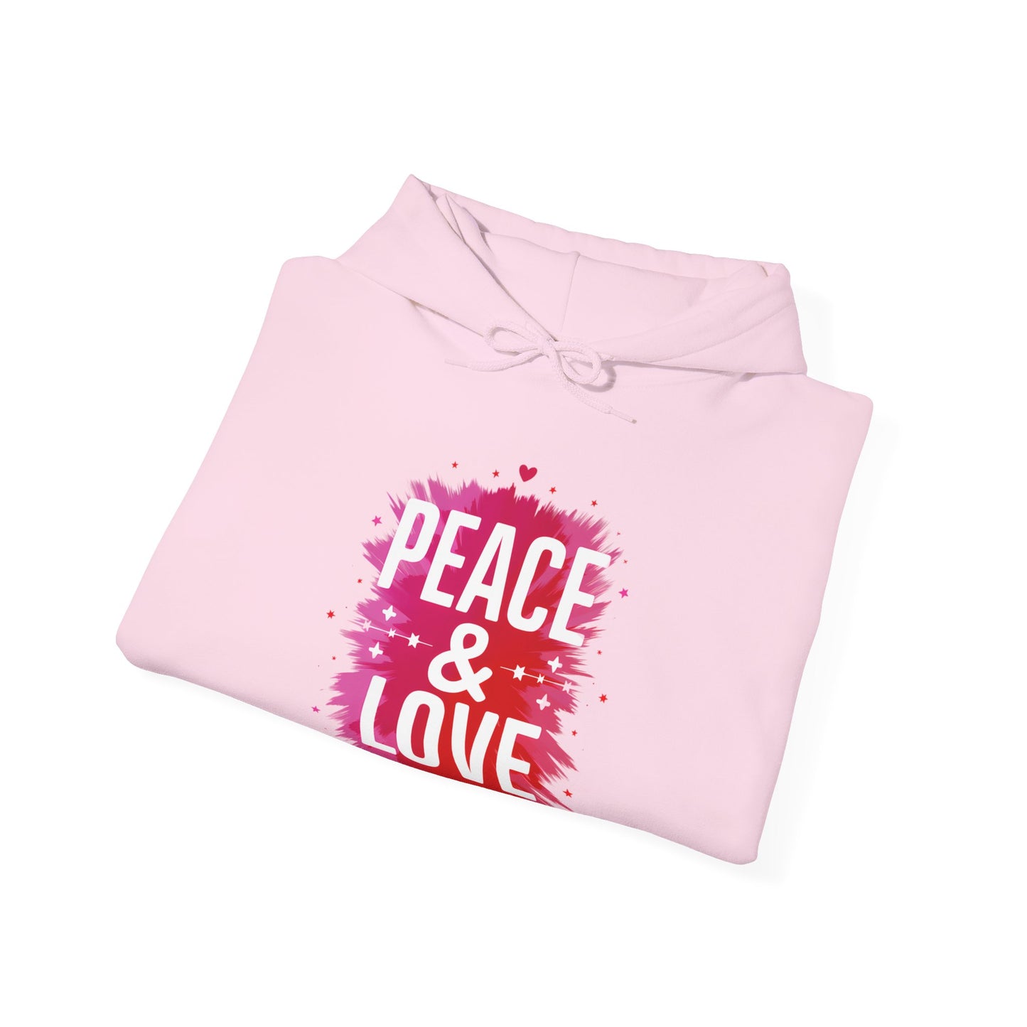 Peace & Love Hooded Sweatshirt