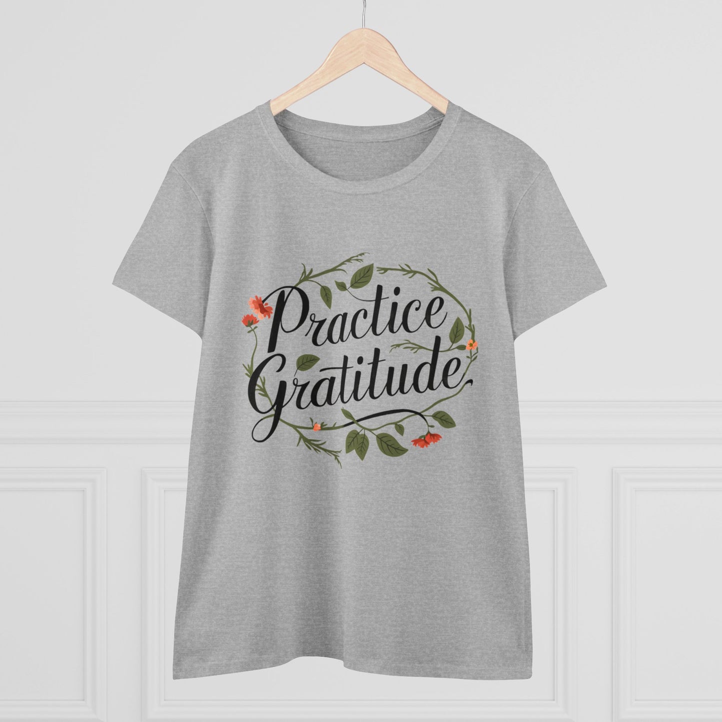 Practice Gratitude - Colours - One Sided Print - Women's