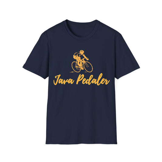 Java Pedaler - One Sided Print - Softstyle T-Shirt