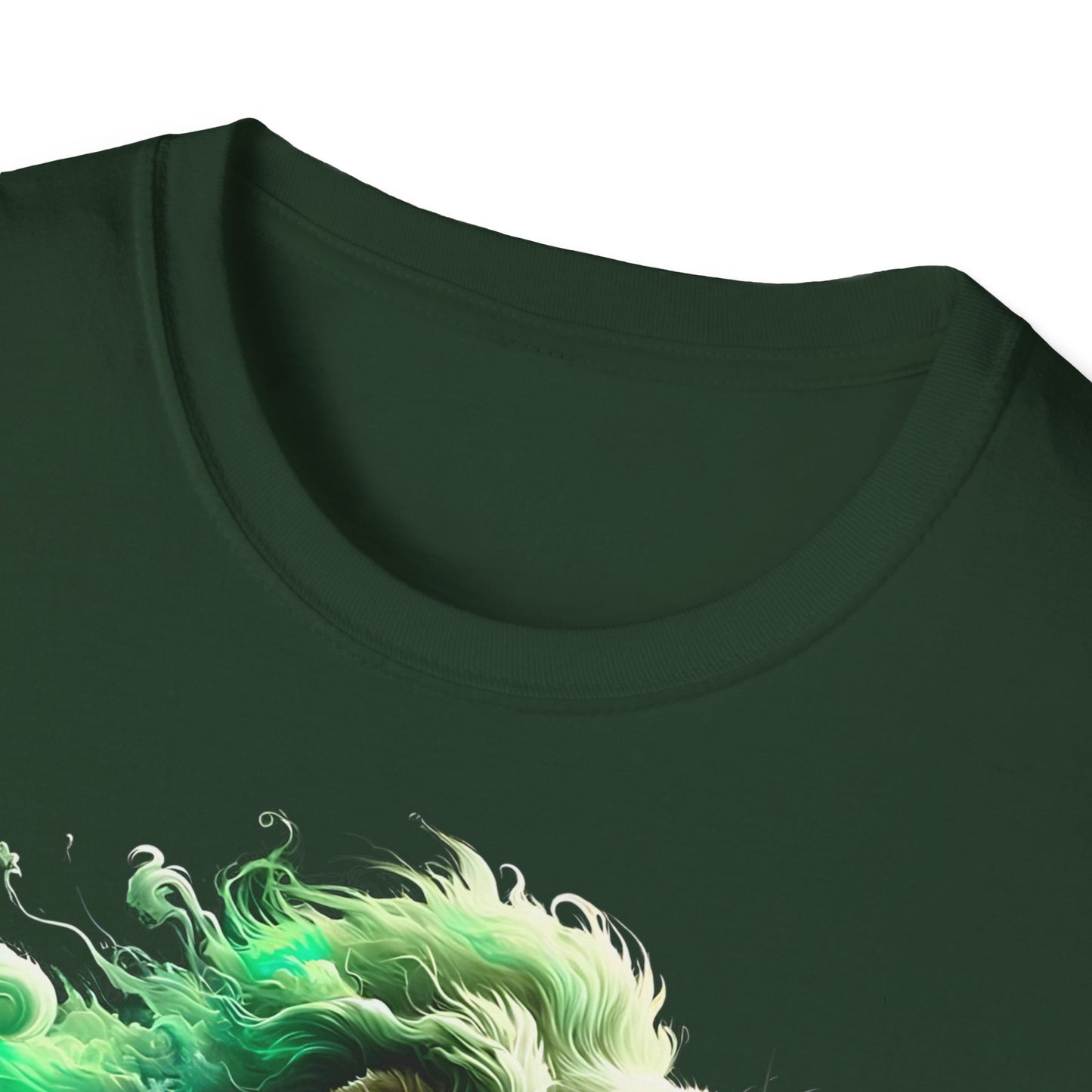 Mist Lion - One Sided Print - Softstyle T-Shirt