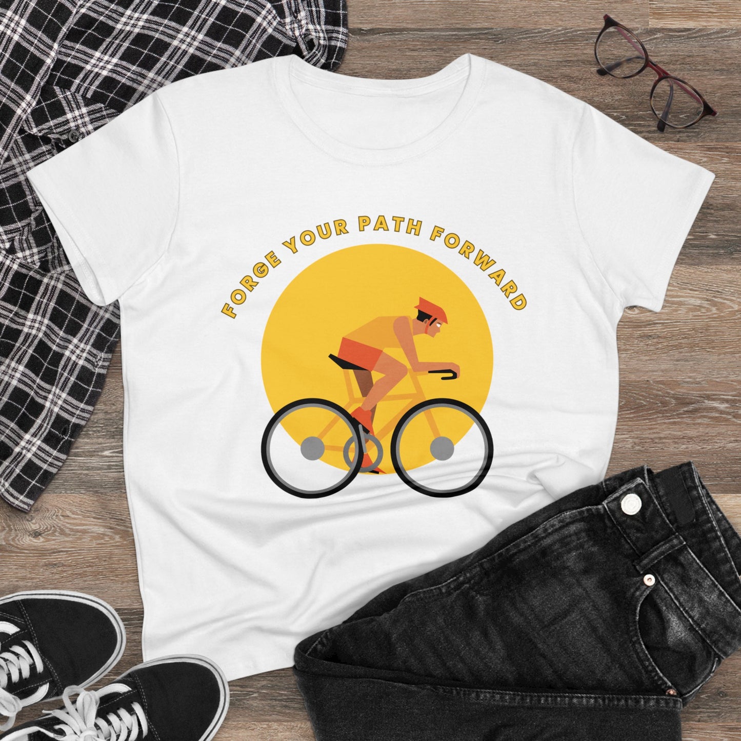 Forge Your Path Forward - One Sided - White - Women's
