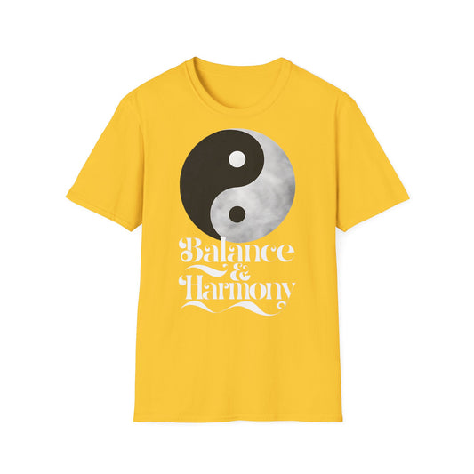 Balance & Harmony - One Sided Print - Softstyle T-Shirt