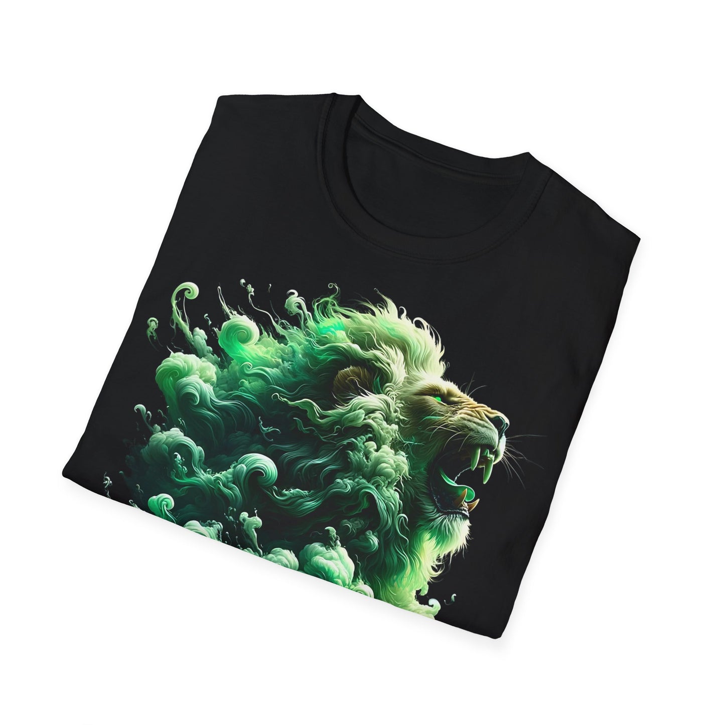 Mist Lion - One Sided Print - Softstyle T-Shirt