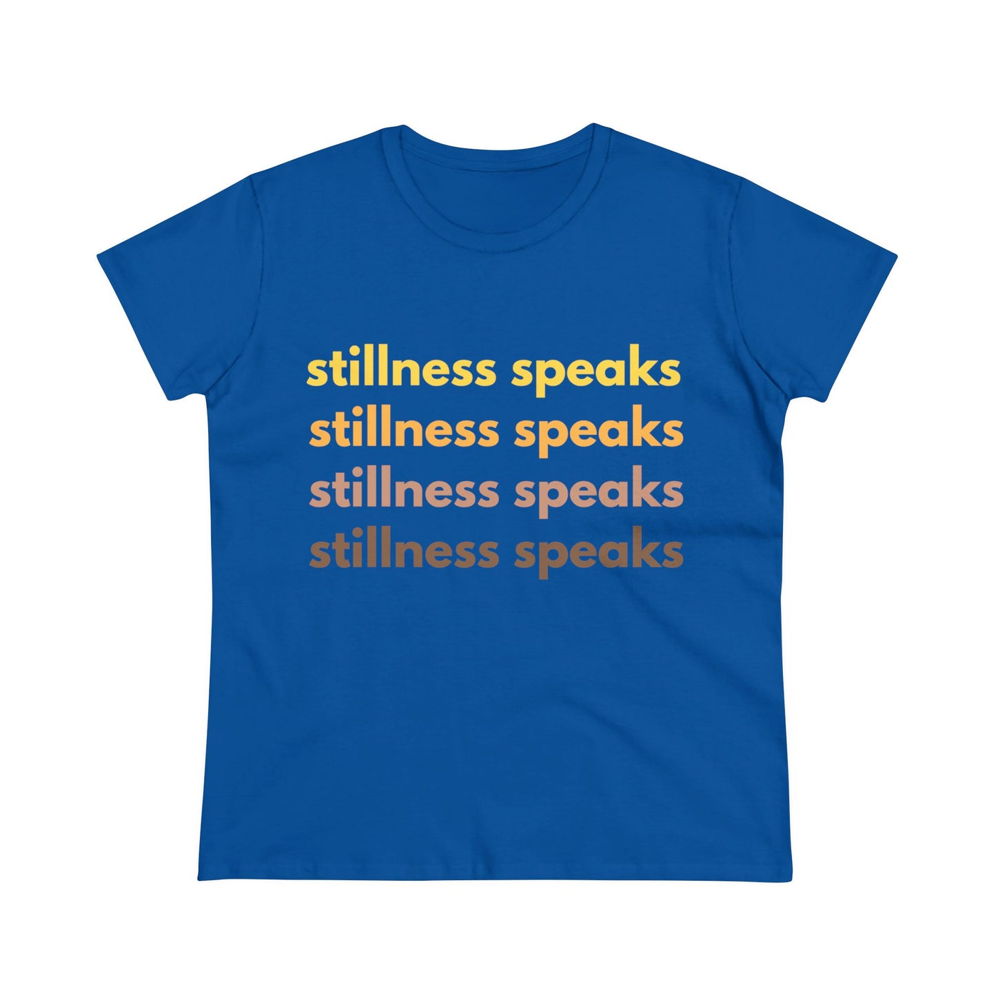 Stillness Speaks - One Sided - Colours - Women's
