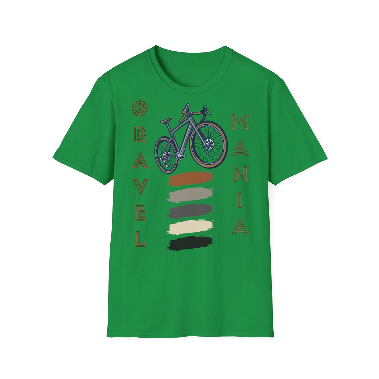 Gravel Mania - One Sided Print - Softstyle T-Shirt