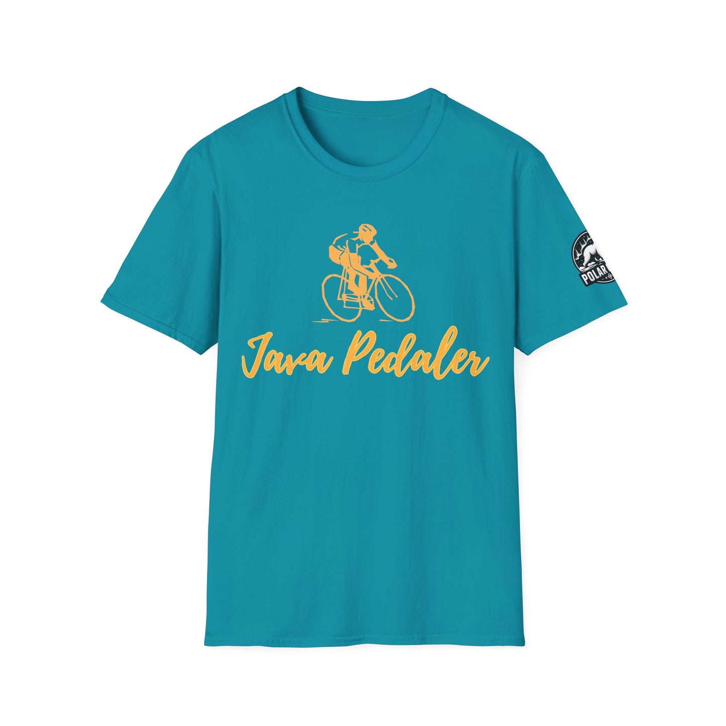 Java Pedaler - Front & Side Prints - Softstyle T-Shirt