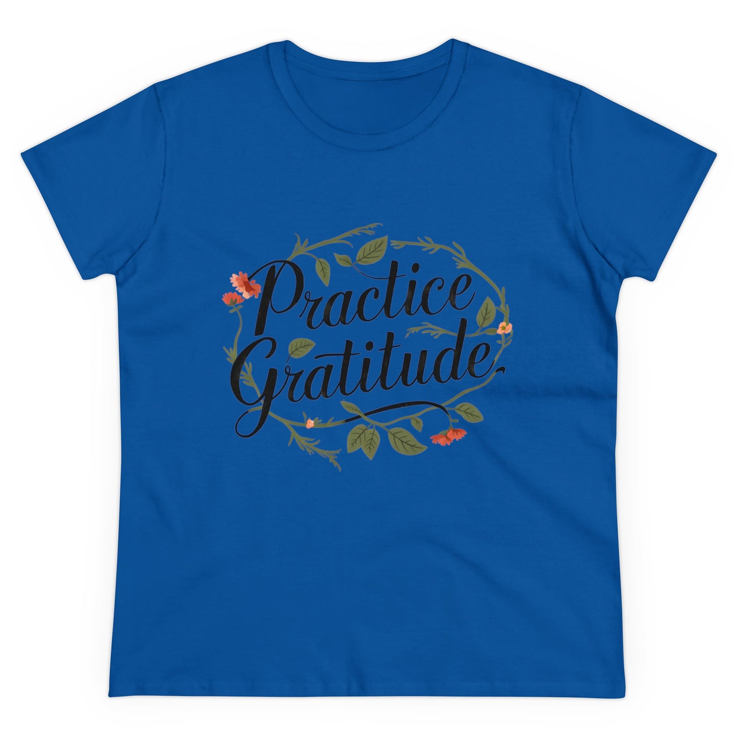 Practice Gratitude - Colours - One Sided Print - Women's