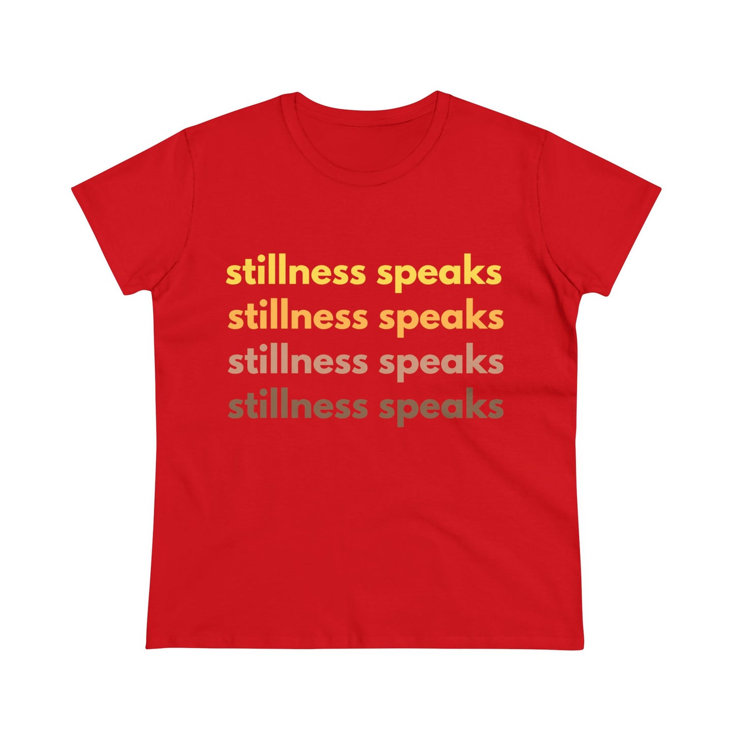 Stillness Speaks - One Sided - Colours - Women's