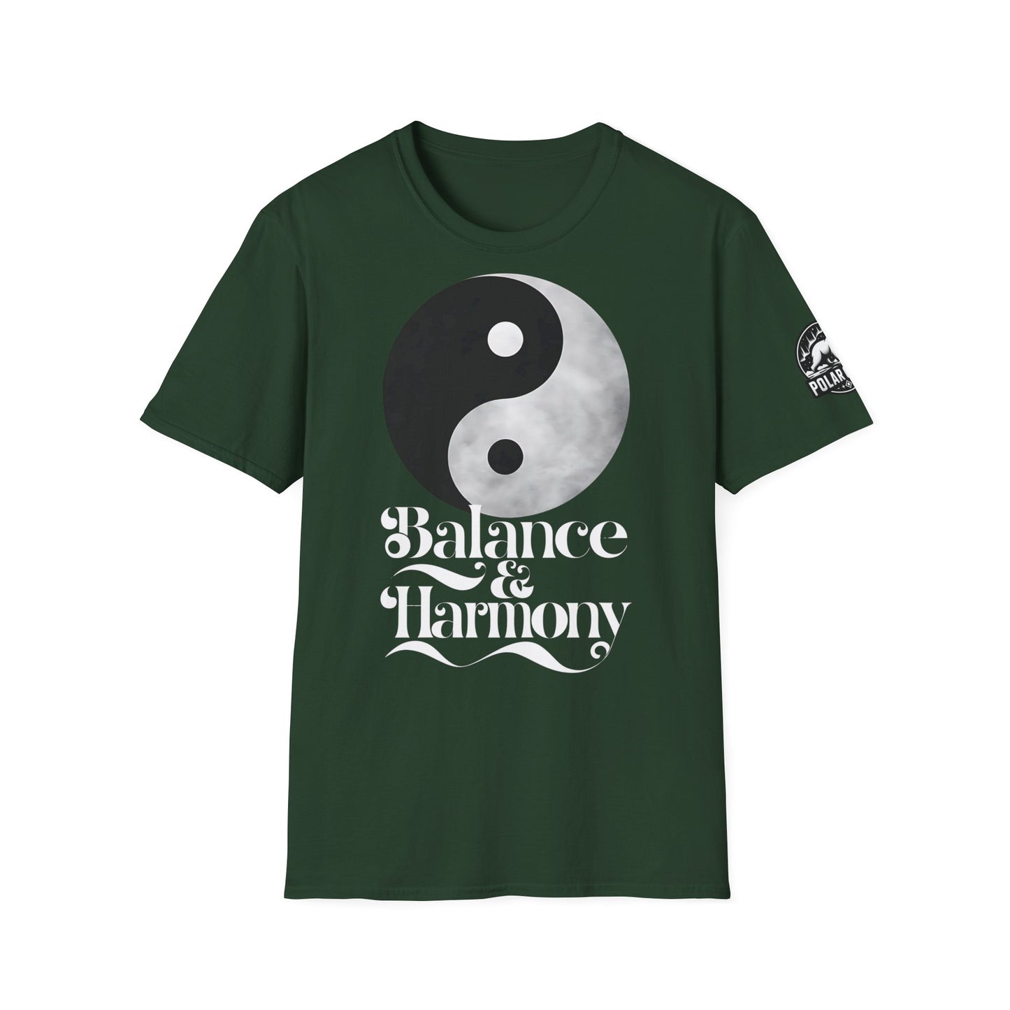 Balance & Harmony - Front & Side Prints - Softstyle T-Shirt