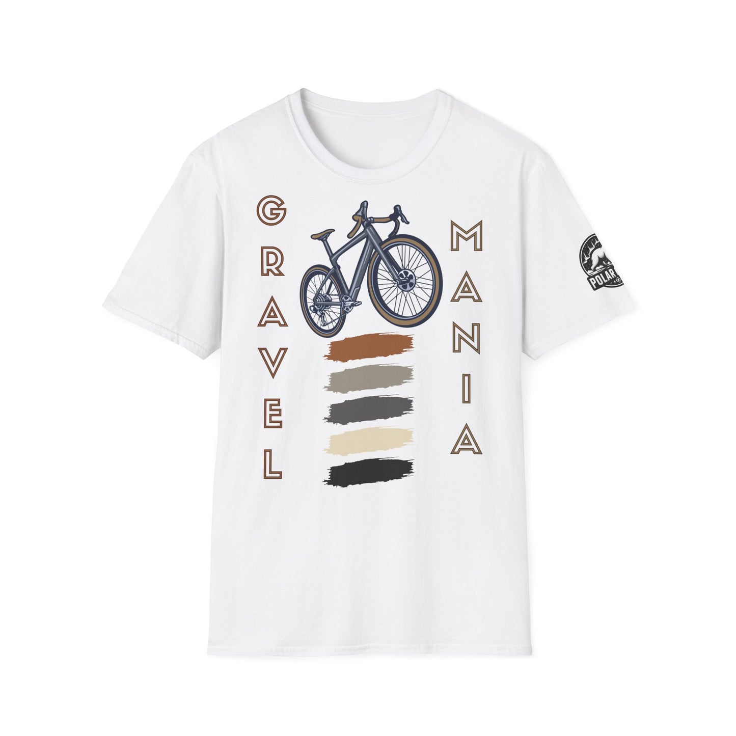 Gravel Mania - Front & Side Prints - Softstyle T-Shirt